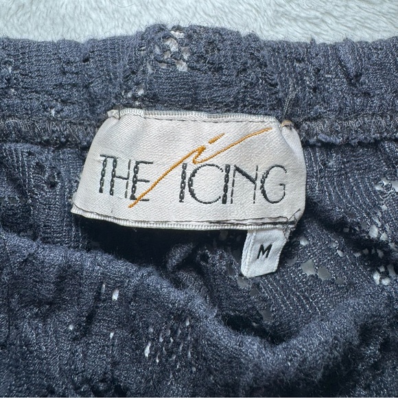 Vintage 80s-90s Black Lace Pants - Picture 6 of 9